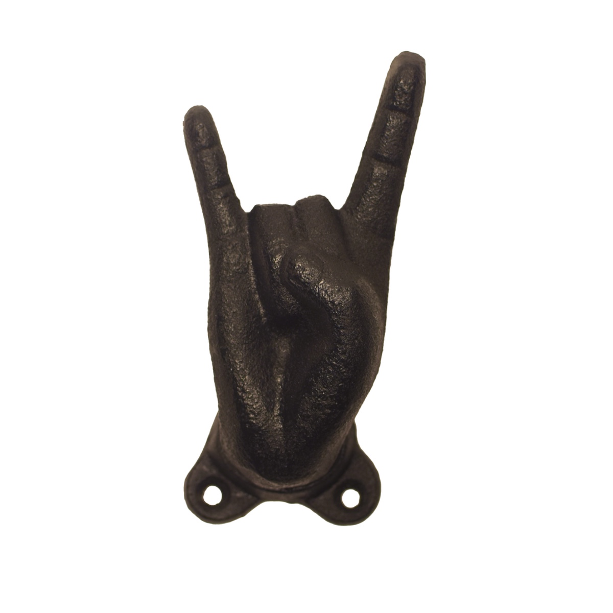 Rock On Wall Hook Coat Hat Rack Music Artist Rocker Man Cave Bar Game Room Decor